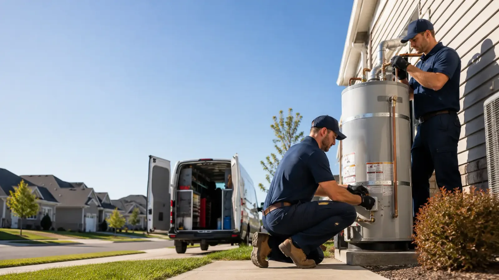 Water Heater Installation in Sarona, WI